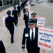 Aermican Airlines pilots strike