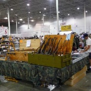 Gun show in Virginia