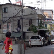 Thai children street vendor