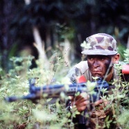 Columbian Army soldier