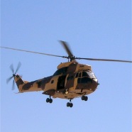 Iraqi military helicopter