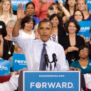 Pres Obama camaign at GMU