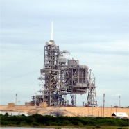 Empty launch pad