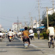 Traffic in Suzhou, China