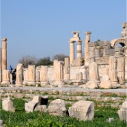 Curetes street in Ephesus, Turkey