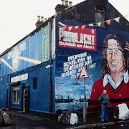 Wall mirror in Belfast, N. Ireland